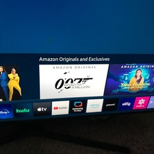 Samsung 55 in 4K smart tv - w/