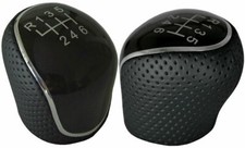 Ford Mondeo Mk4 IV Mk5 Focus Mk3 III S-Max C-Max  Pomello Leva del Cambio Pelle