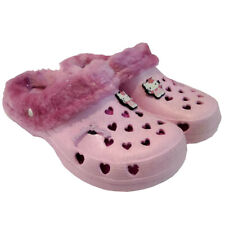 Hello Kitty Sabot Pantofole Bambina Rosa Calde con Calza in Peluche Rimovibile