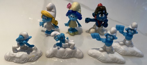 Lot smurfs 1979 - 7, guard