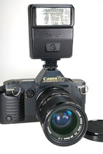 Canon T70 set con flash FD