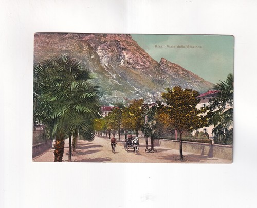 F1042 cartolina riva viale - cartolina,