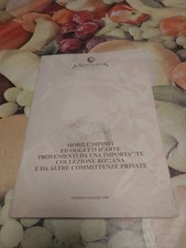 Mobili Dipinti e Oggetti d'Arte Proveninti da Importante Collezione Romana Libro