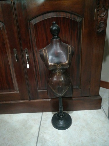 Manichino legno vintage - manichino, porta