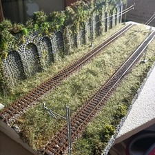 Diorama Plastico Ferroviario