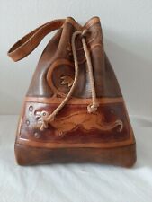 Purse Borsa - Medieval rare reenactment purse, hand made with Ferret