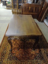 Tavolo Barocchetto Piemontese In Noce  Epoca 900