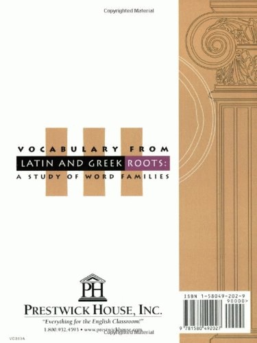 Vocabulary from latin - from,