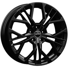 CERCHIO IN LEGA GMP MATISSE PER RENAULT CAPTUR 7X17 5X114,3 GLOSSY BLACK TE7