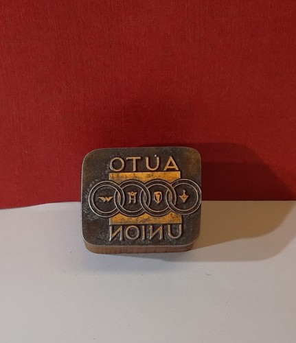 Vecchio timbro auto union - auto,