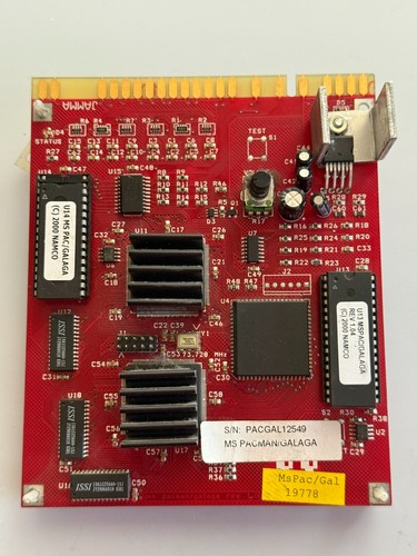 Scheda pcb arcade - scheda, pac-man