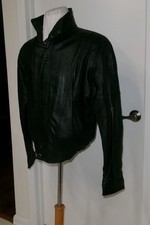 BLACK LEATHER JACKET MENS