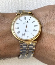 Orologio Mondia Mistral Quarts Swiss Made Vintage Uomo Placcato Oro