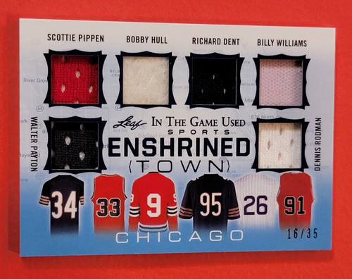 Walter payton jersey card - walter,