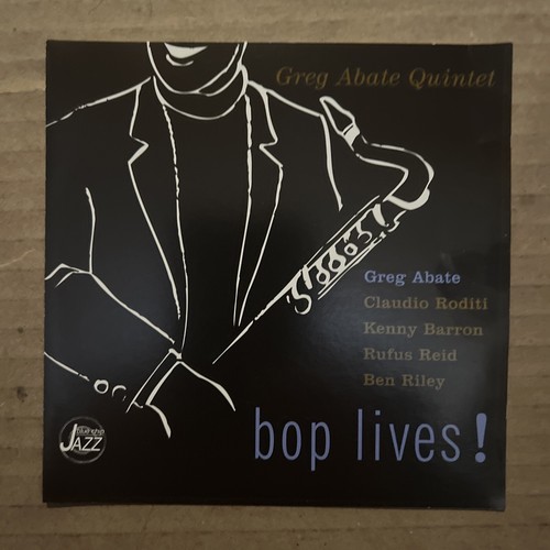 Greg abate bop lives cd - abate,