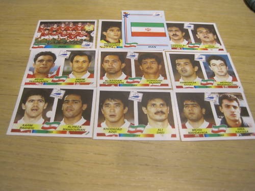 Iran set figurine france - iran,