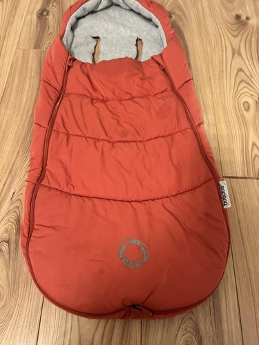 Bugaboo sunset red footmuff - red,