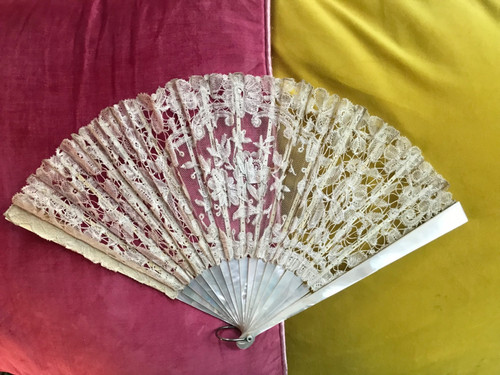 Ventaglio mano xix secolo - xix,