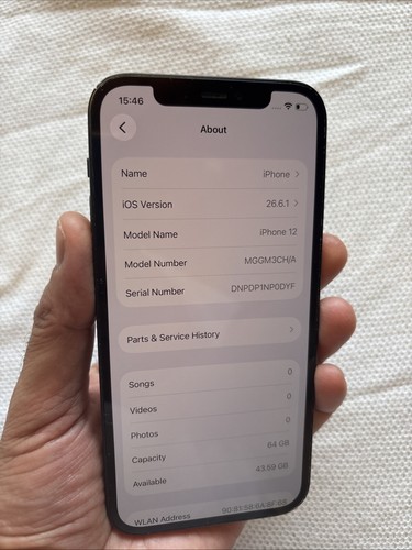 Apple iphone 64gb nero - 12,