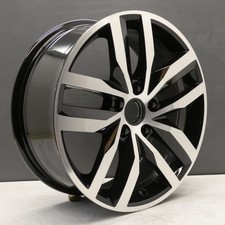 Volkswagen VW Golf MK7 17 " Lega Ruota Madrid Diamante Taglio 5G0601025BT