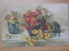 Vecchia cartolina illustrata d
