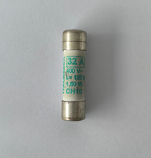 FUSIBILE CERAMICO A CARTUCCIA ITALWEBER 32A 400V 120KA 1,80W CH10 CE 1422032 aM