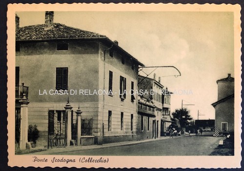 Cartolina ponte scodogna - ponte,