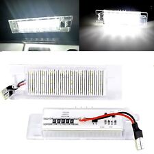 COPPIA PLACCHETTE LUCI TARGA 24 LED ALFA MITO GIULIETTA 147 159 6000K CANBUS