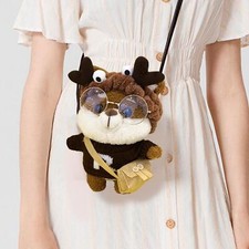 Borsa a tracolla in peluche