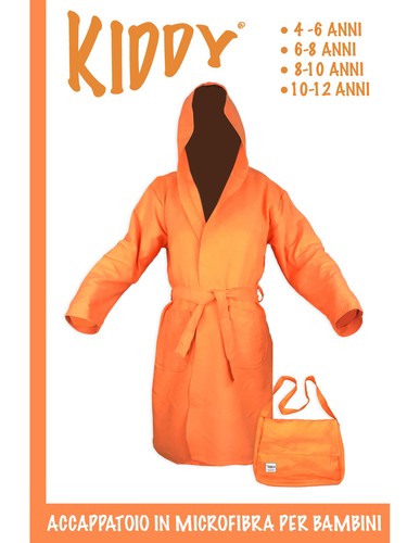 Accappatoio tecnico kiddy - tecnico,