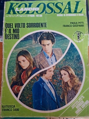 Fotoromanzo lancio kolossal - fotoromanzo,