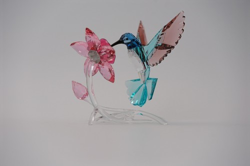 Statua colibrì swarovski - statua,