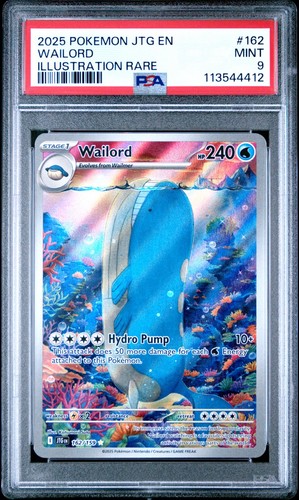 Psa mint wailord 162 159 - psa,