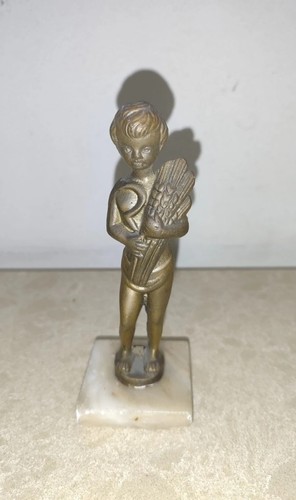 Statuetta bambino ottone - bambino,