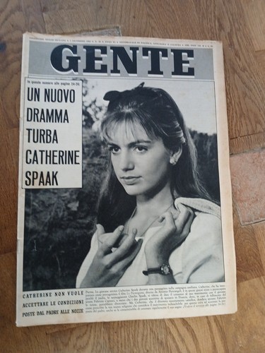 Gente 1962 catherine - gente, 1962/49=catherine