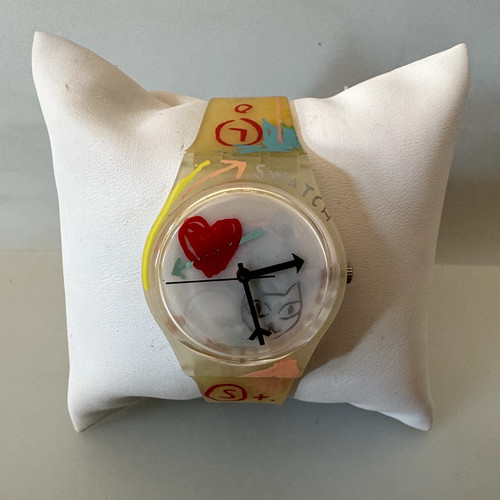Orologio swatch take heart - take,