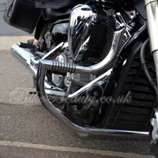 Crash Bar con Picchetti Yamaha XVS 1300 Midnight / V-Star Highway Bars Protezione Motore