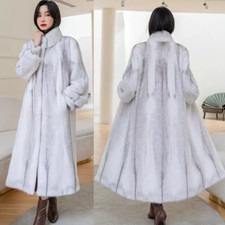 Cappotto lungo donna pelliccia