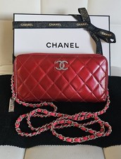 Portafoglio CHANEL rosso