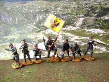 SOLDATINI DI PIOMBO  AUSTRIA-UNGHERIA 1917 PRIMA GUERRA MONDIALETOYSOLDIERS