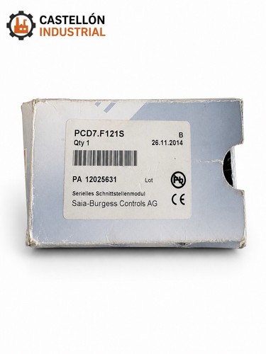 Saia burgess pcd7 f121s serial - saia-burgess,