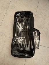 Kit Di Guantoni Boxe Adidas V2 ( Guanti+fasce+proteggi Denti) Taglia 10oz