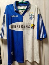Maglia maglia calcio taglia XL Grasshopper Club Zurich 1997-1998 firmata home
