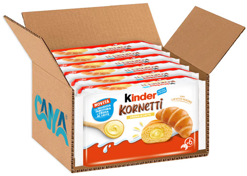 Kinder kornetti cornetti - 6x,