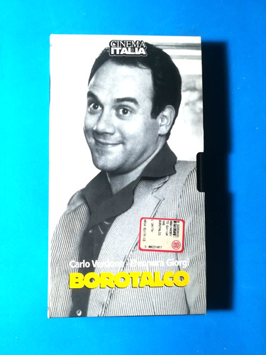 Vhs film borotalco con - film, carlo