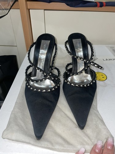 Sergio rossi sabot - rossi, raso