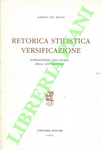 Del monte alberto retorica - monte,