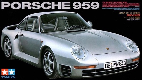 Kit porsche 959 1983 - 1:24, di