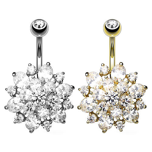 Piercing ombelico elegante