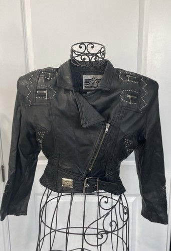 Giacca pelle morgan - pelle,